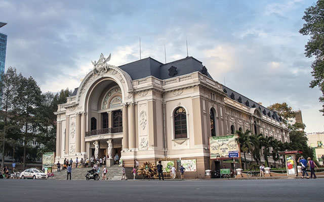 The Municipal Theatre of Ho Chi Minh City (Saigon Opera House)