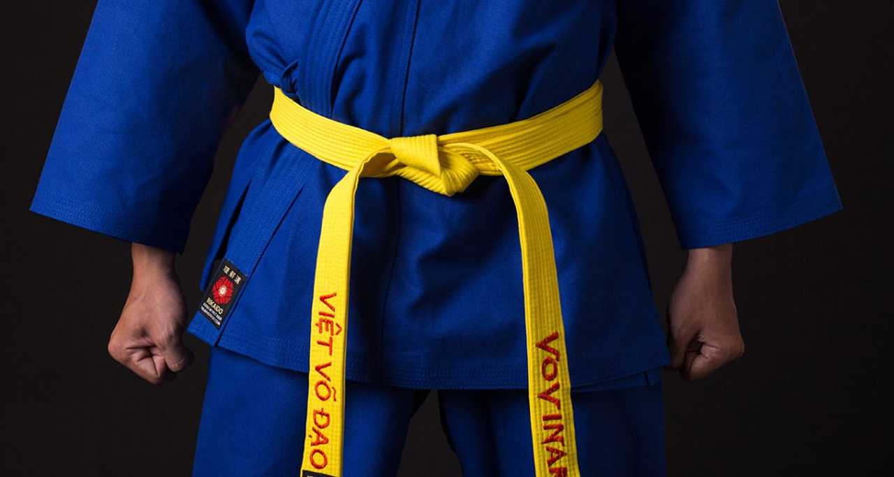 Yellow belt of Vovinam symbolizes the "skin deep" internalization of the martial art and the philosophy. A person who wears this with one or more stripes is considered an instructor