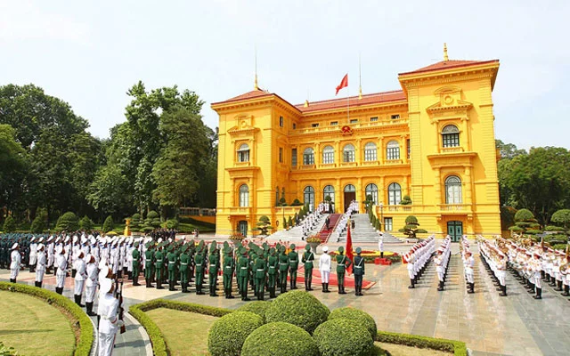 Presidential Palace in Hanoi