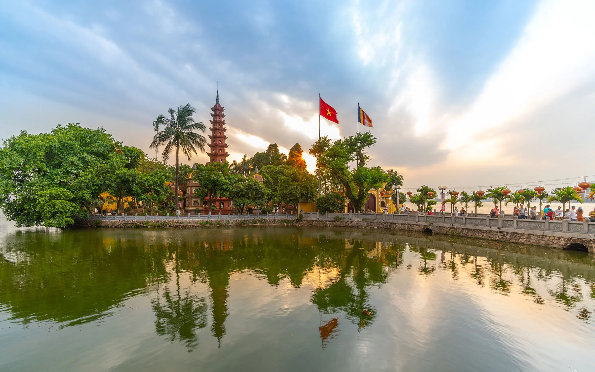 Tran Quoc Pagoda - one of key attractions in Hanoi