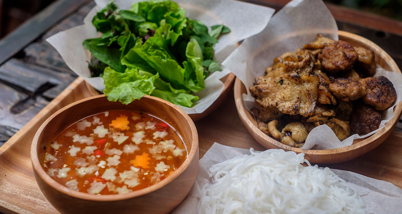 Bun Cha Bun Cha in Hanoi and Other Big Cities in Vietnam