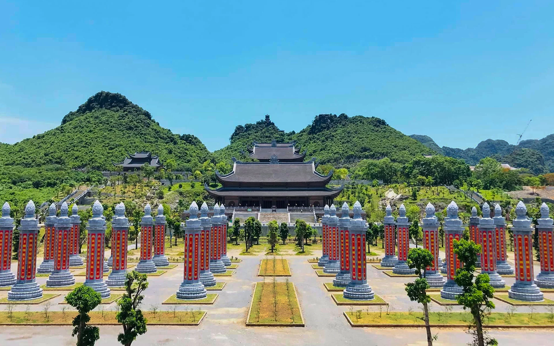 Garden of Sutras in Tam Chuc Pagoda