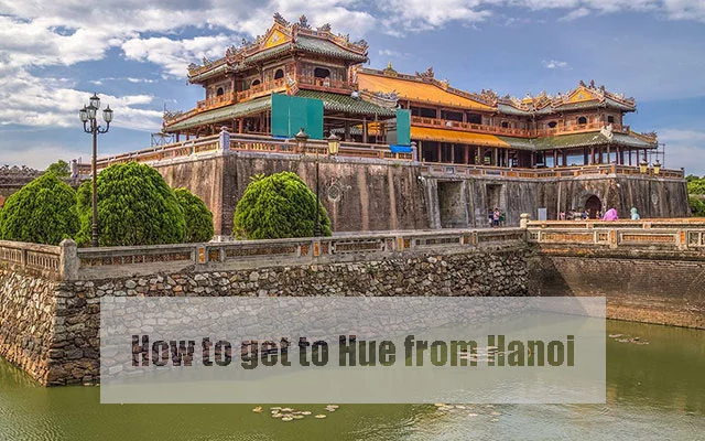 Image of Hue imperial city, a favorite place for people who love Vietnamese history