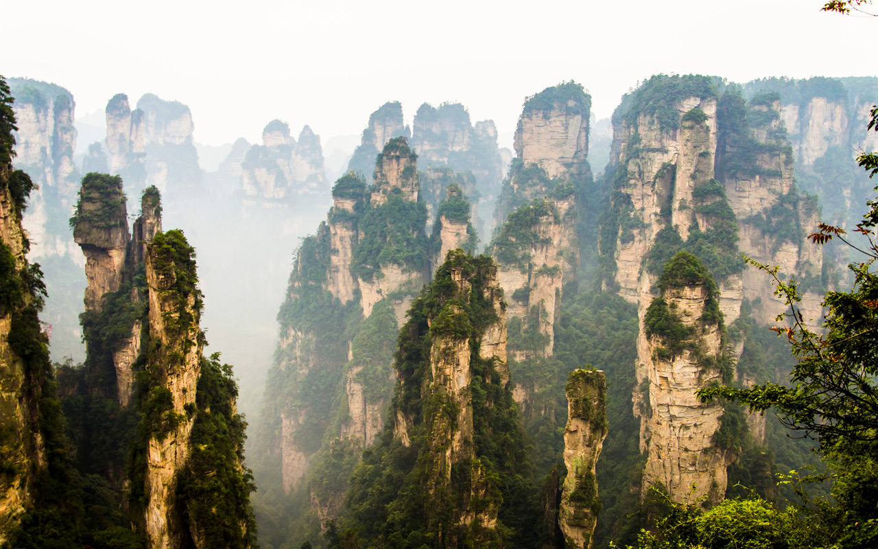 Zhangjiajie National Forest Park China