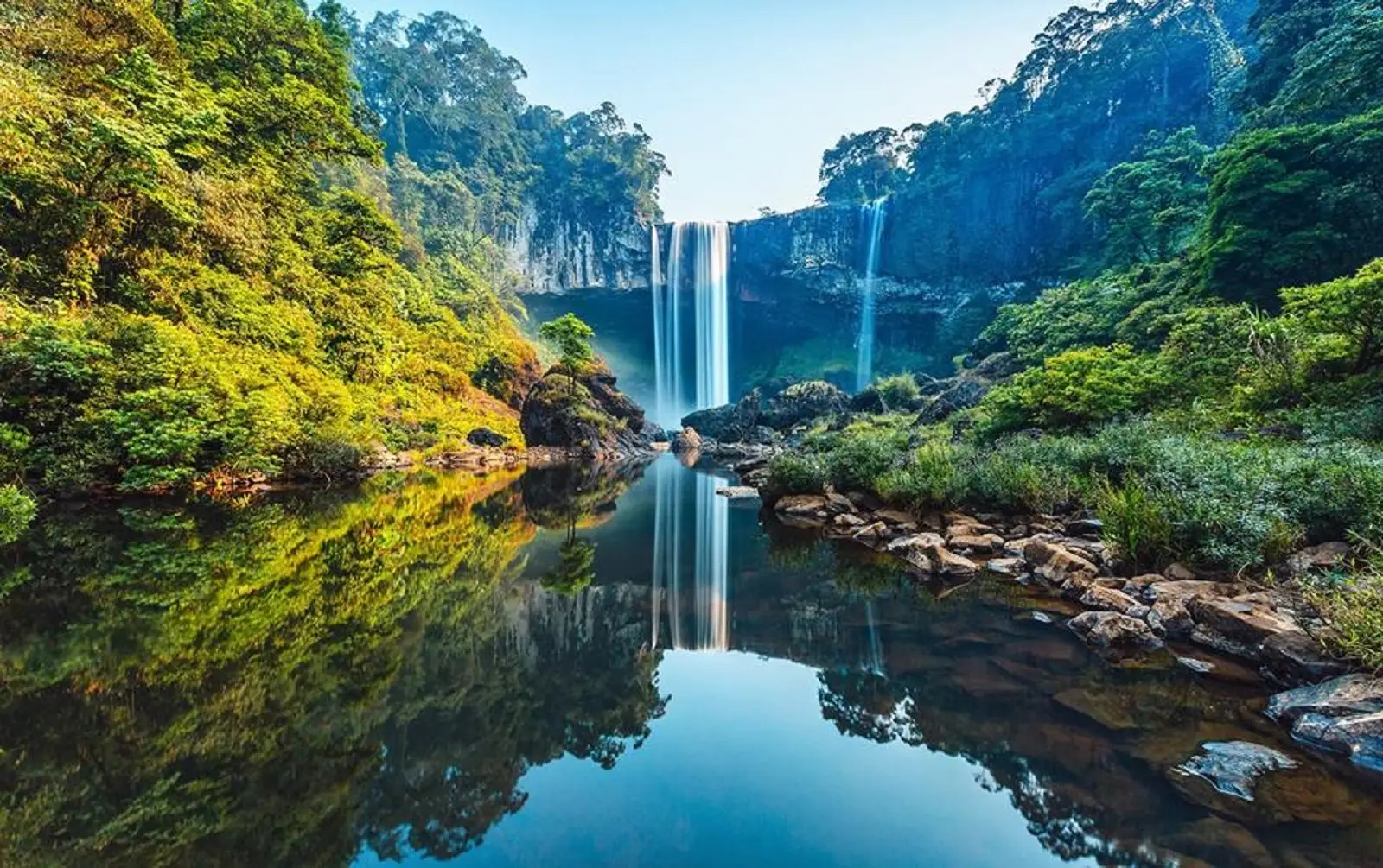 K50 Waterfall, also known as Hang En Waterfall, belongs to Kon Chu Rang Nature Reserve
