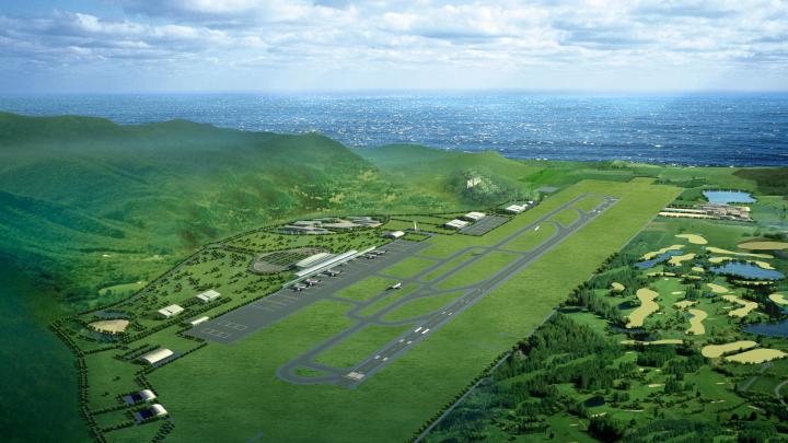 Picture of Phu Quoc International Airport seen from above