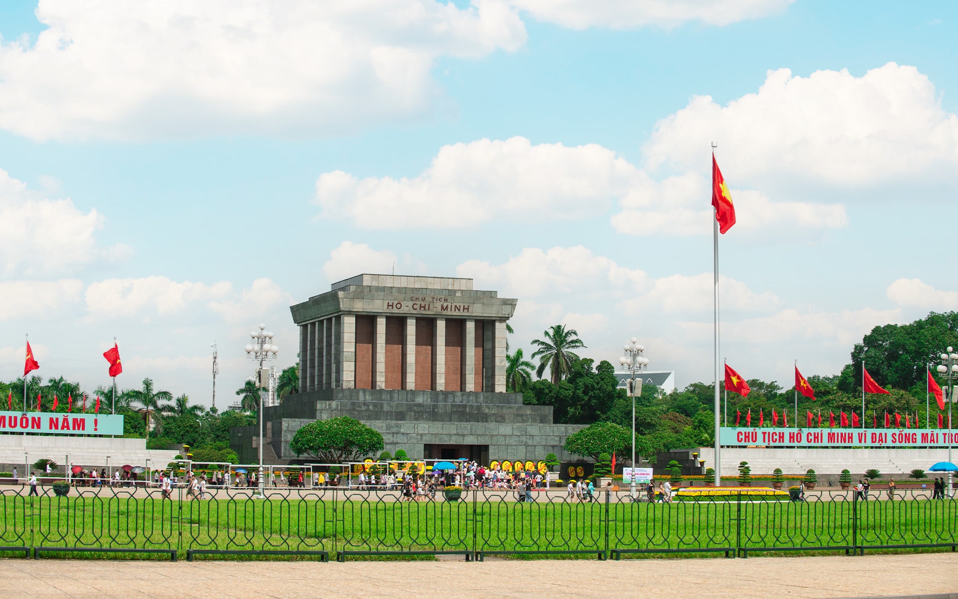Ho Chi Minh Mausoleum - hanoi vietnam